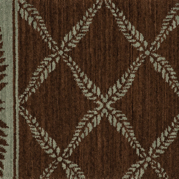 rugs done right custom chateau no01 brown green rug