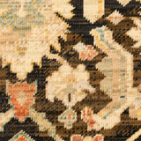 nourison antique bloom anb02 mocha multicolor rug