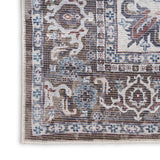 nourison new concept washables sr104 olive ivory rug