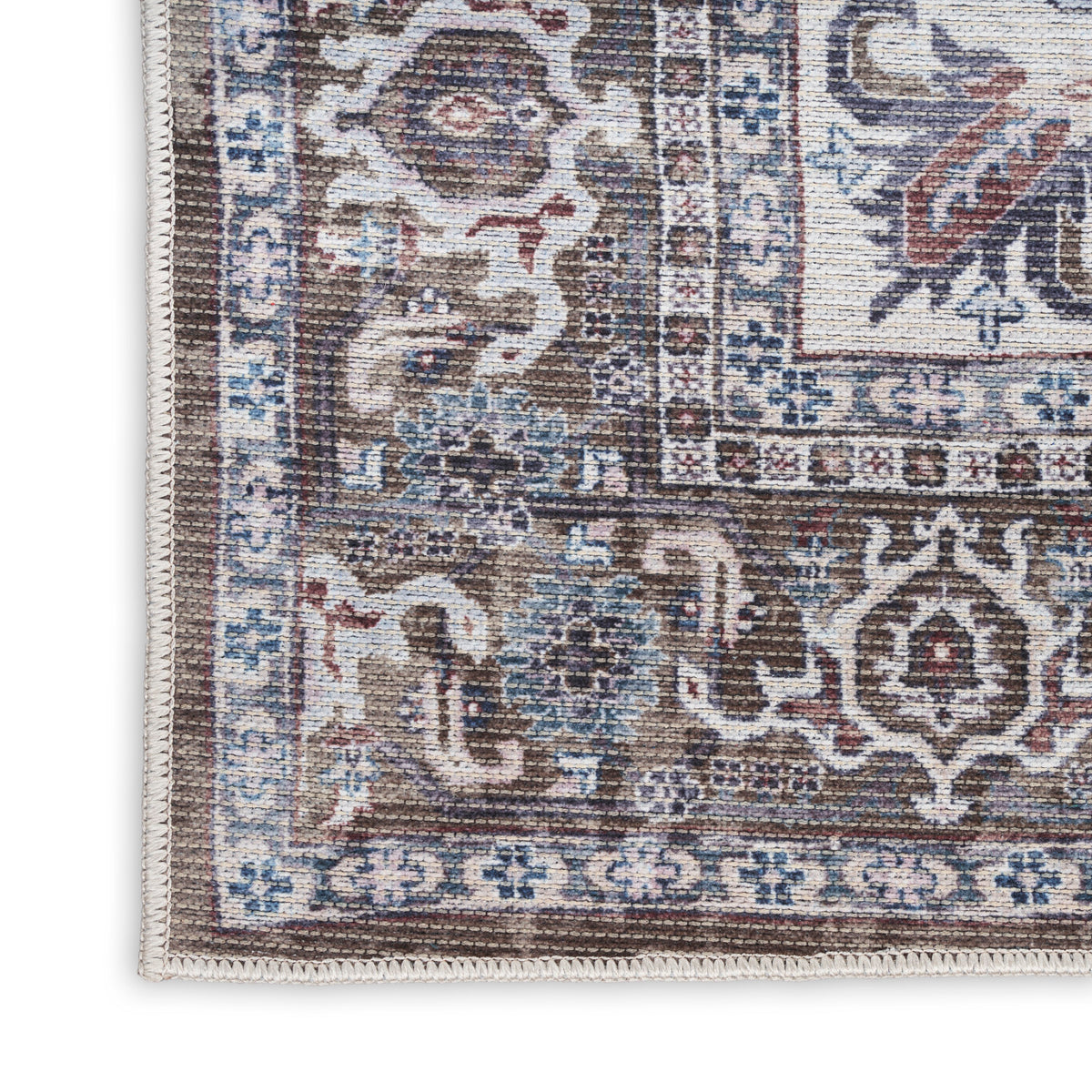 nourison new concept washables sr104 olive ivory rug