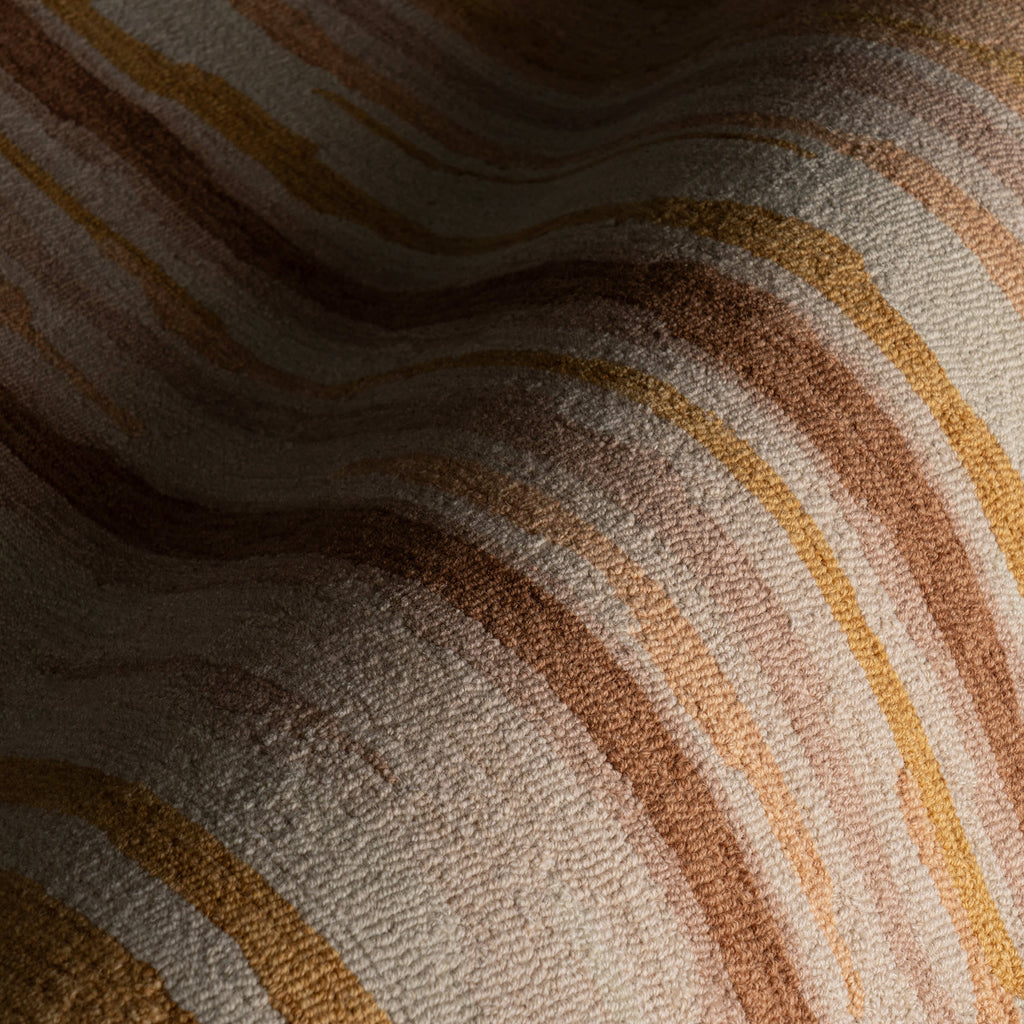 dash albert zare da2515 orange hand tufted wool rug