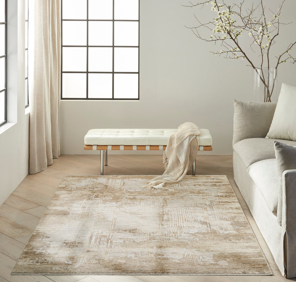 nourison ck078 summit sum02 mocha ivory rug