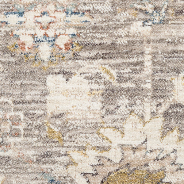 nourison antique fusion anf05 grey rug
