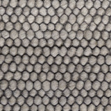nourison pure knots knt01 grey rug