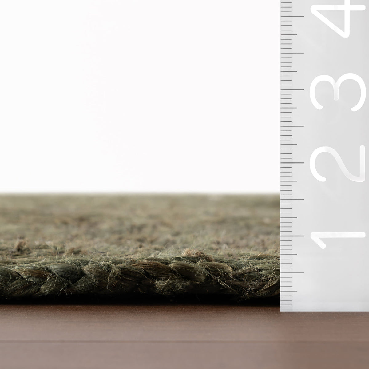 dash albert haven hurst da2447 green braided jute rug