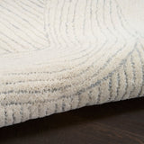 nourison pure patterns prn01 ivory grey rug