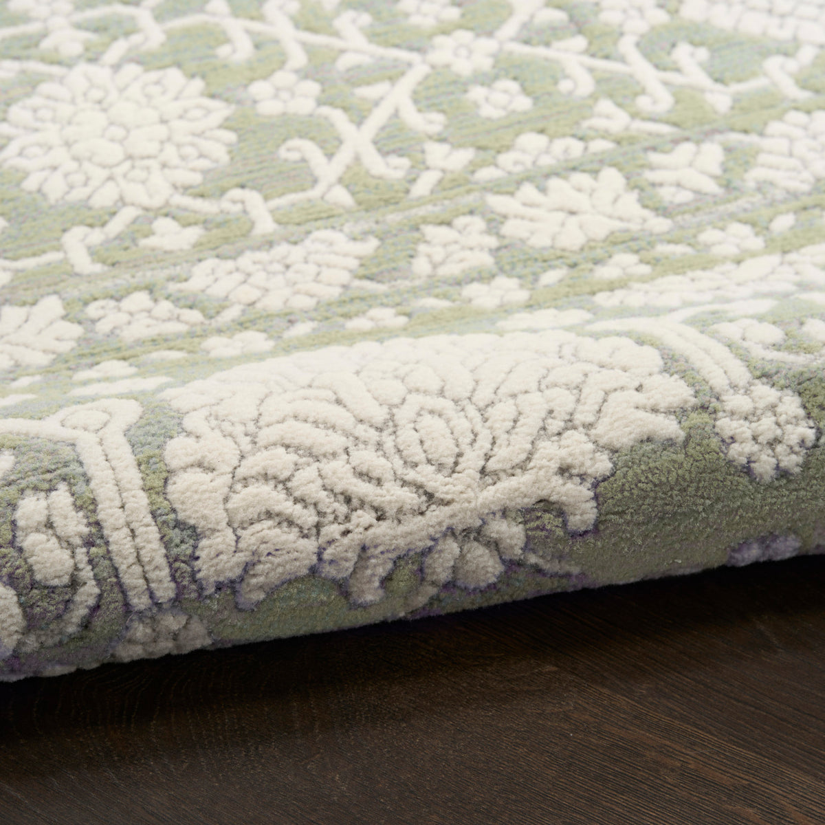nourison grace gce01 sage rug