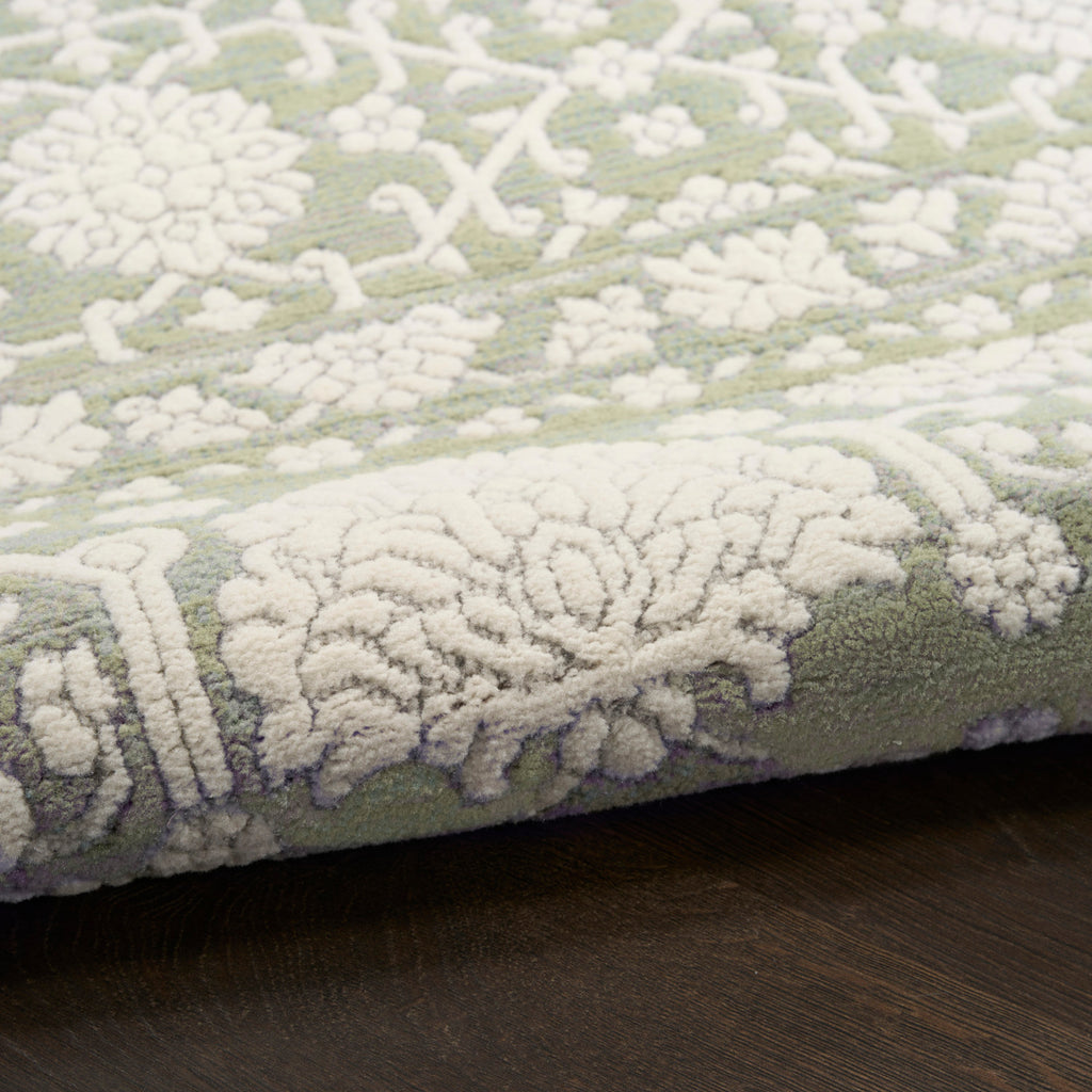 nourison grace gce01 sage rug