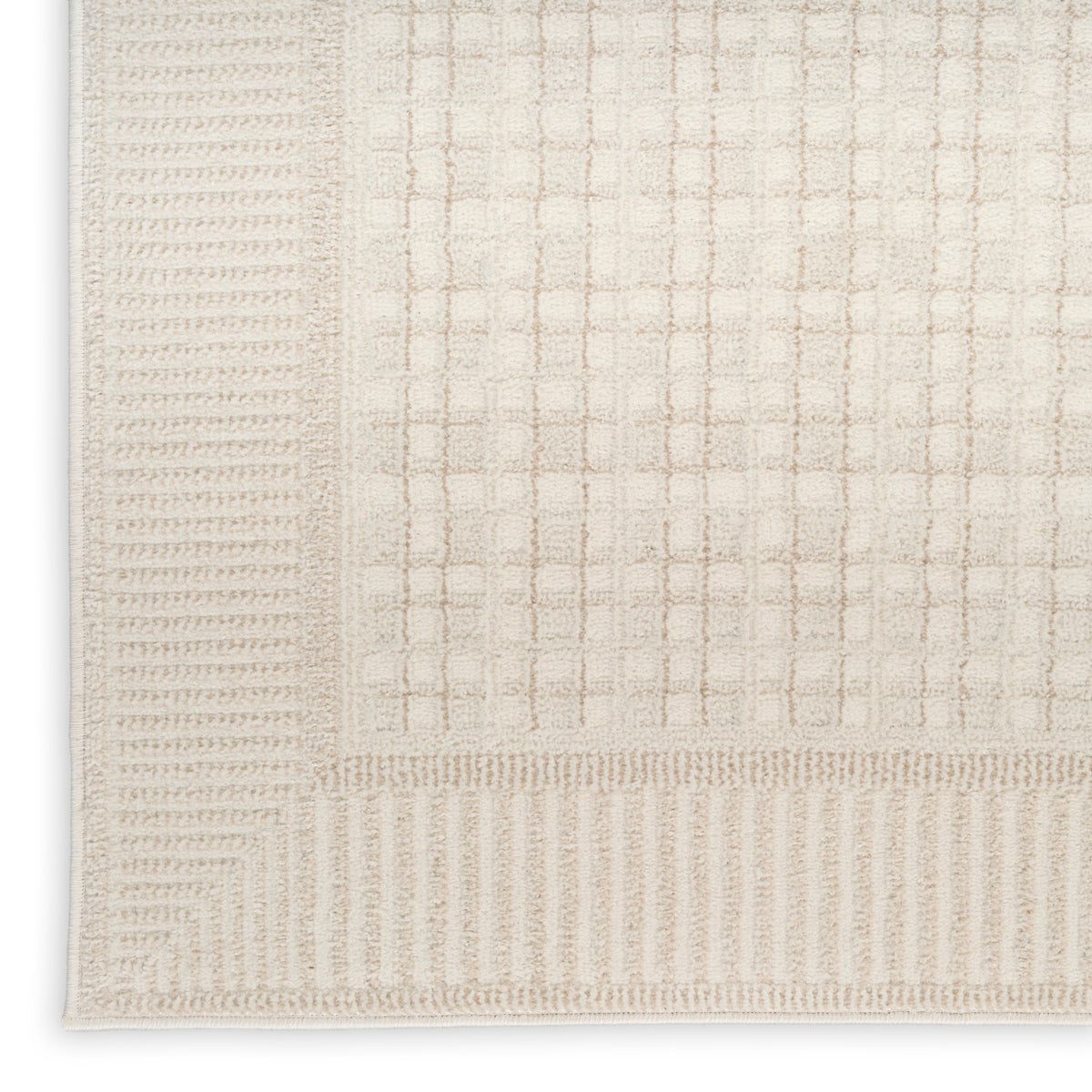 nourison nordic nrc03 ivory rug