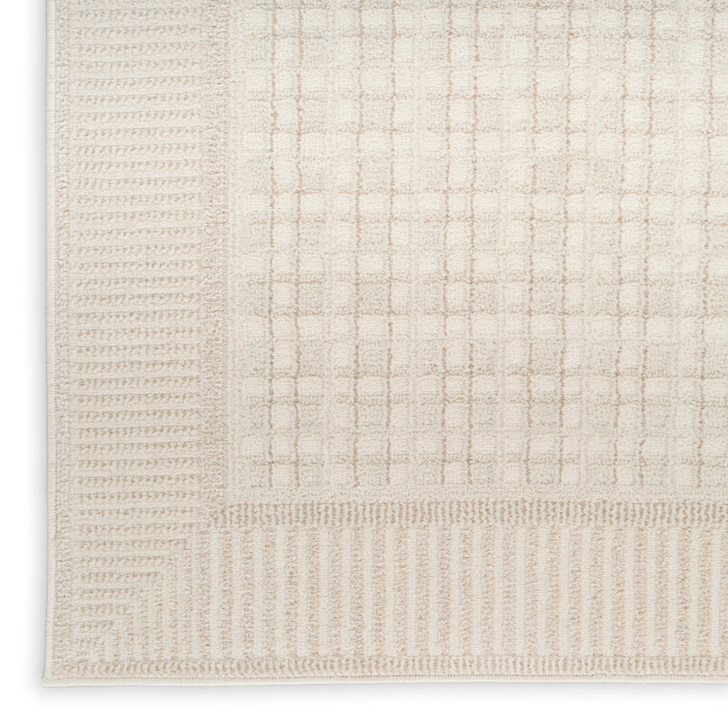 nourison nordic nrc03 ivory rug