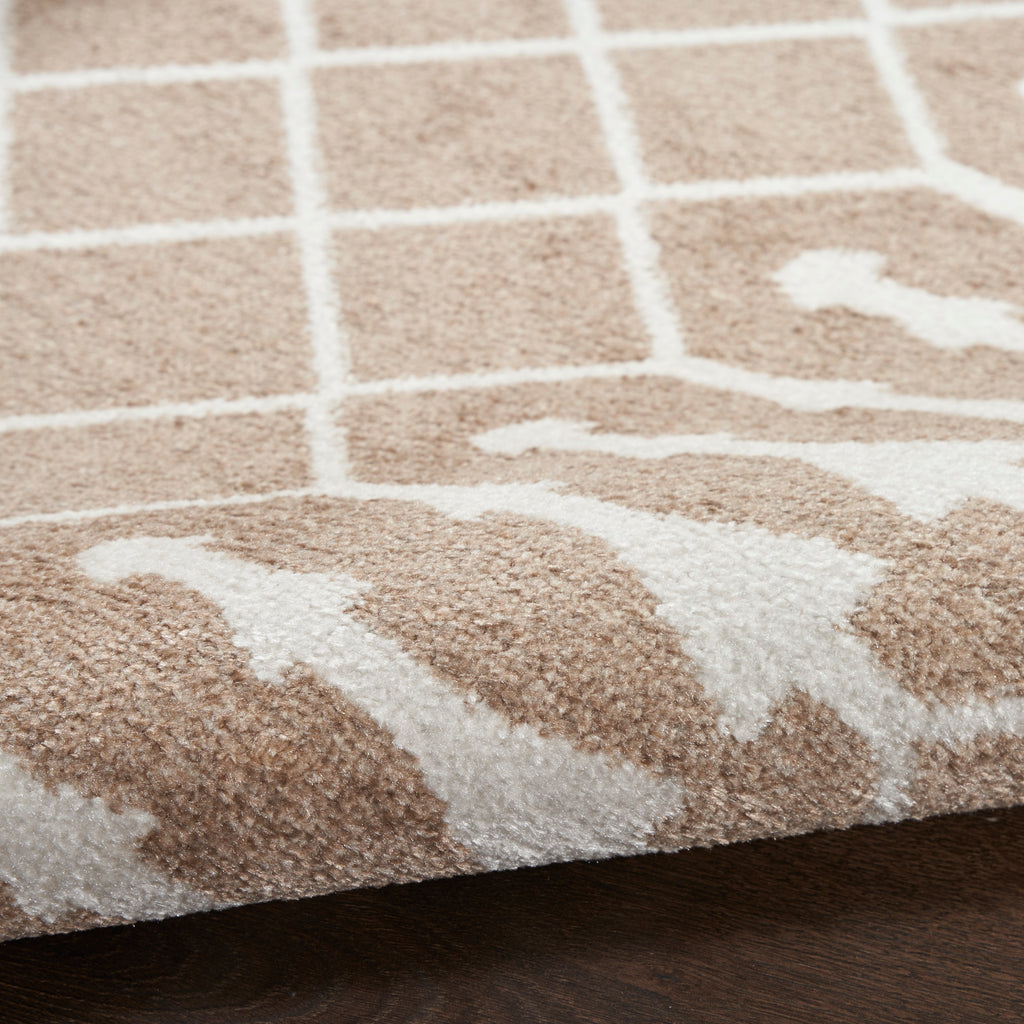 nourison astra machine washable asw10 taupe rug