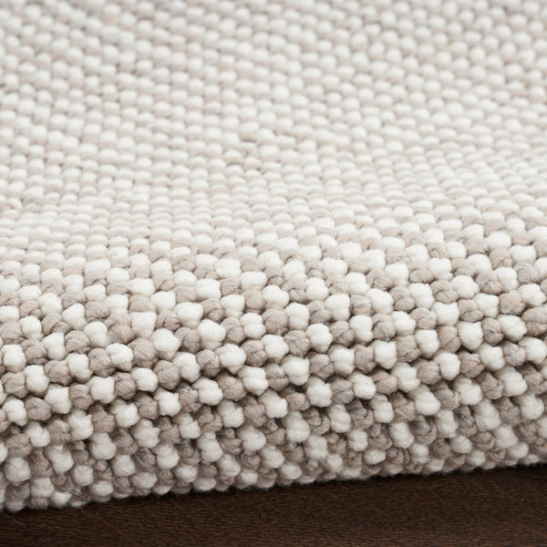 nourison natural texture ntx01 ivory mocha rug
