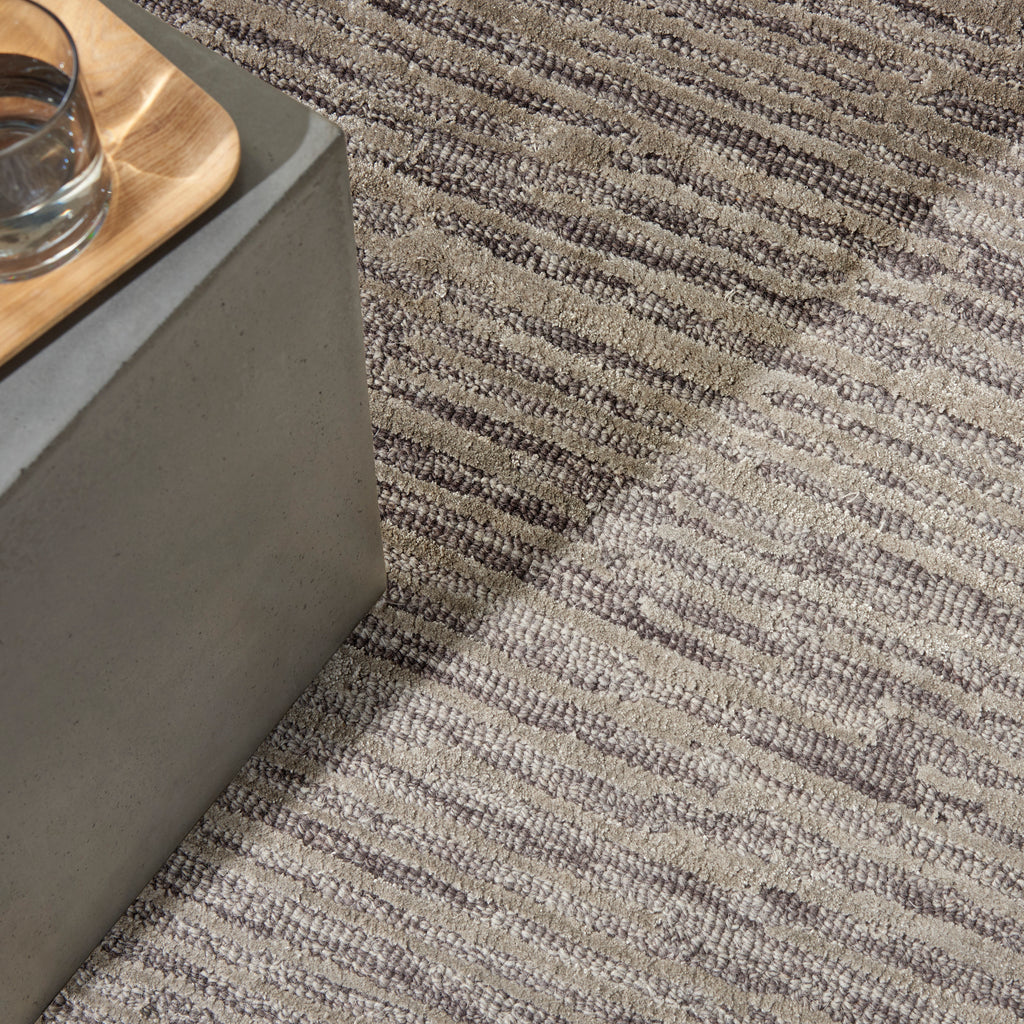 nourison ck010 linear lnr01 grey rug