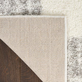 nourison pacific shag pcs02 ivory grey rug
