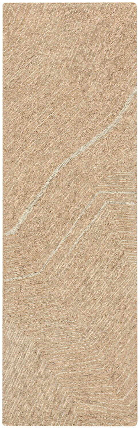 nourison pure angles ang01 camel rug