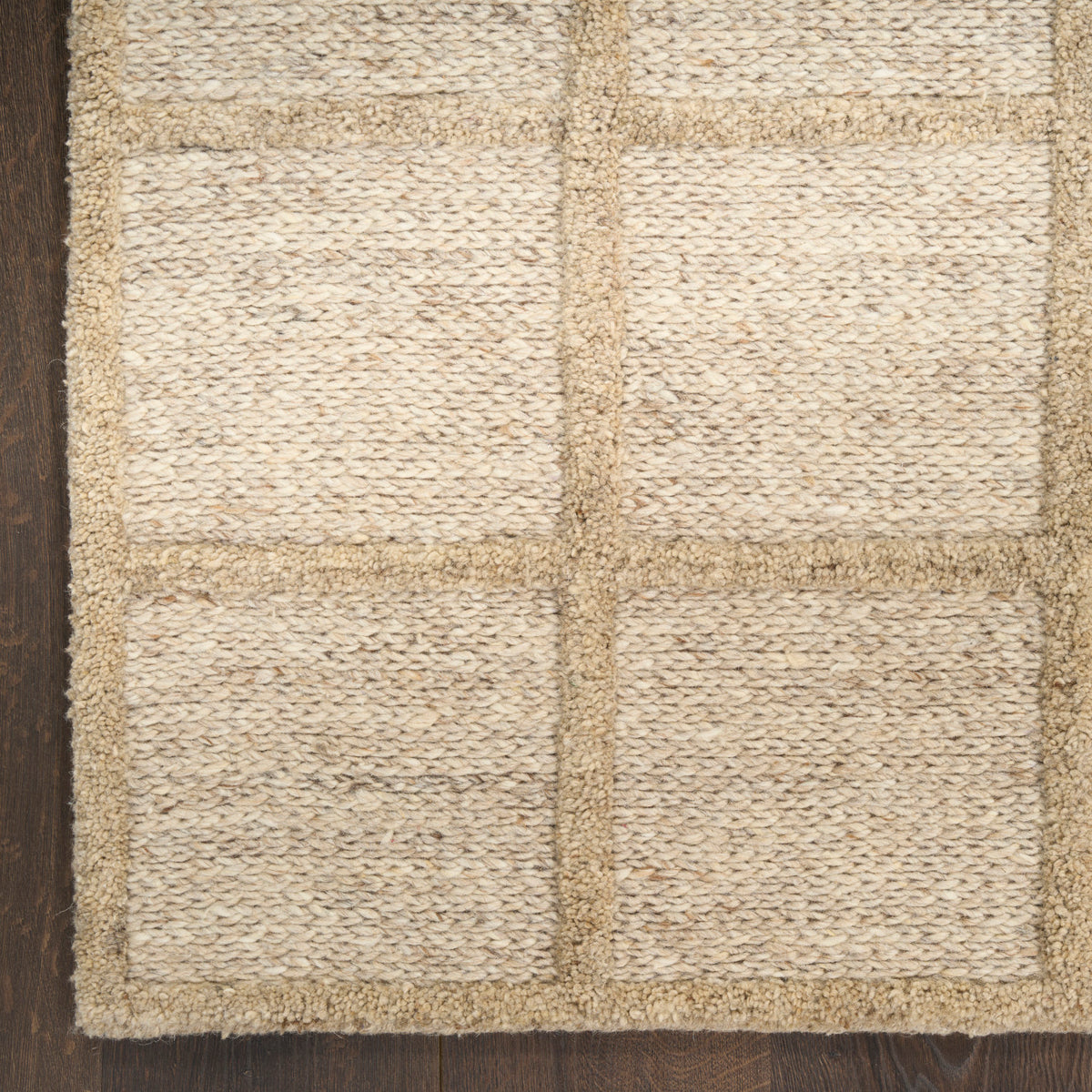 nourison pure framework fra01 camel rug