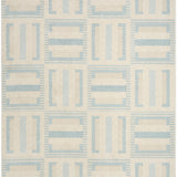 nourison nordic nrc11 ivory blue rug