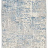 nourison solace sla02 ivory grey blue rug