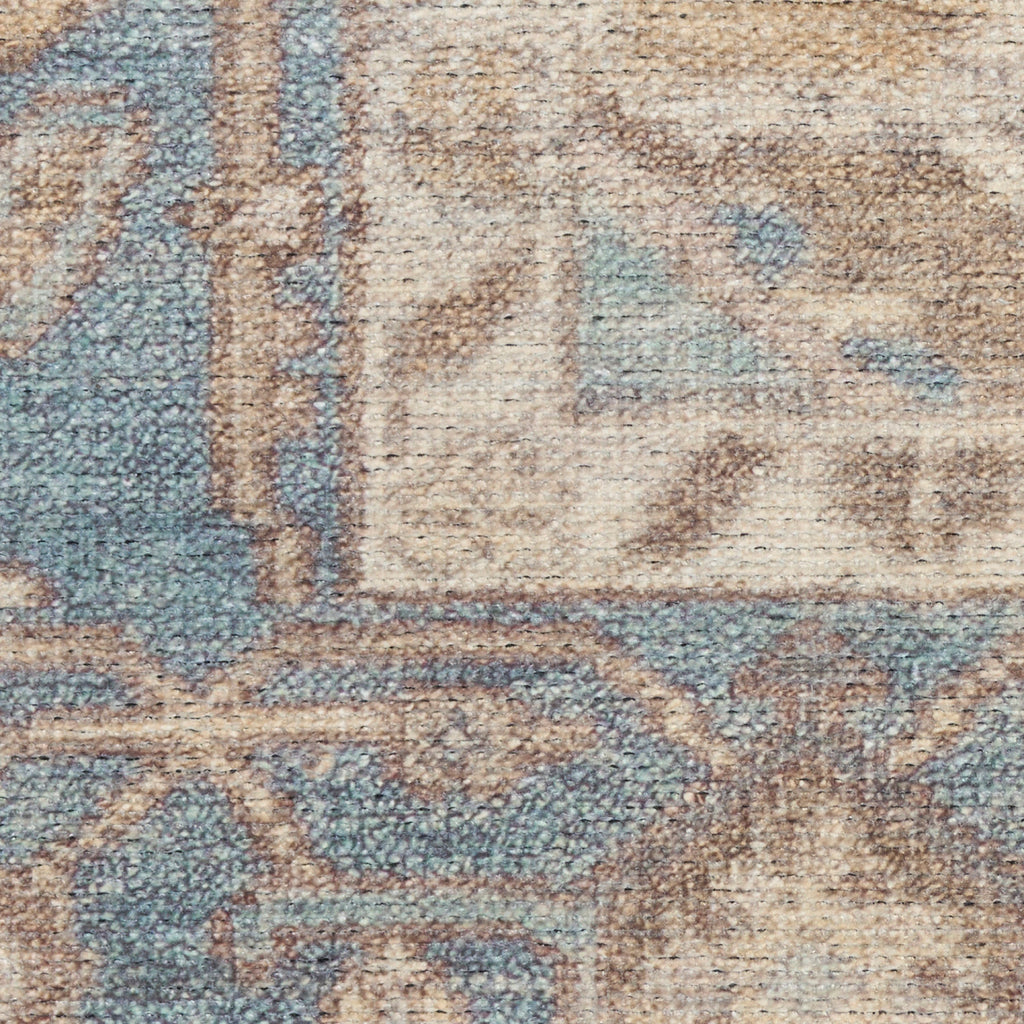 nourison vintage washables vws13 blue green rug