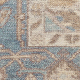 nourison vintage washables vws13 blue green rug