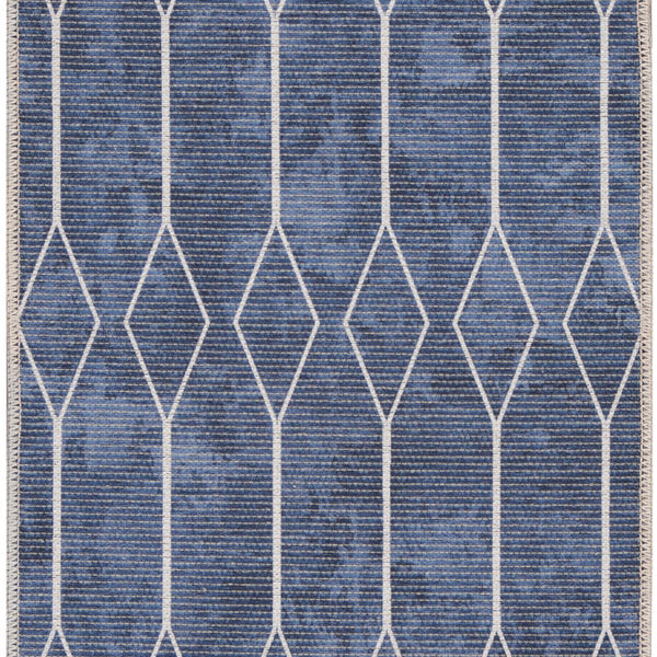 nourison new concept washables sr107 navy rug