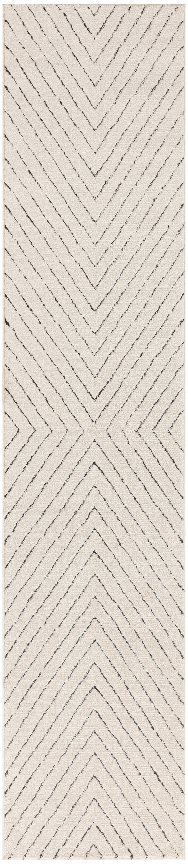 nourison modern comfort mnc01 ivory black rug