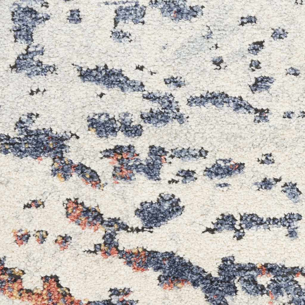 nourison motion mtt04 ivory blue rug