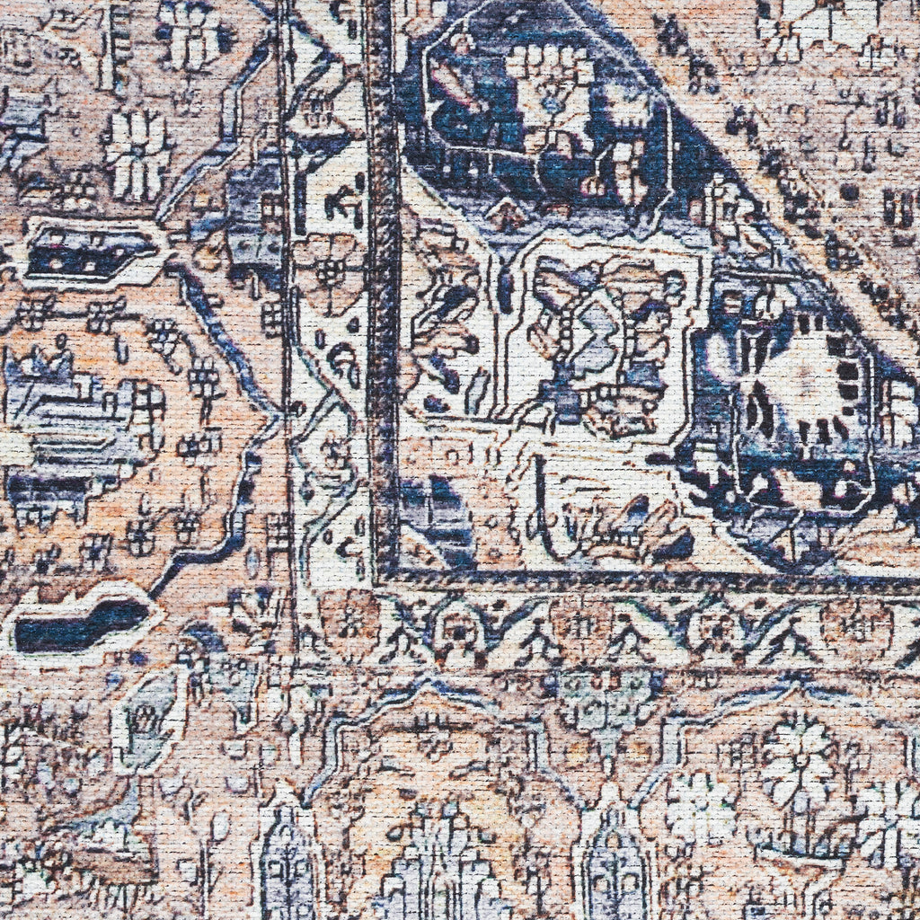 nourison grand washables grw05 ivory blue rug