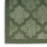 nourison easy care nes01 green rug