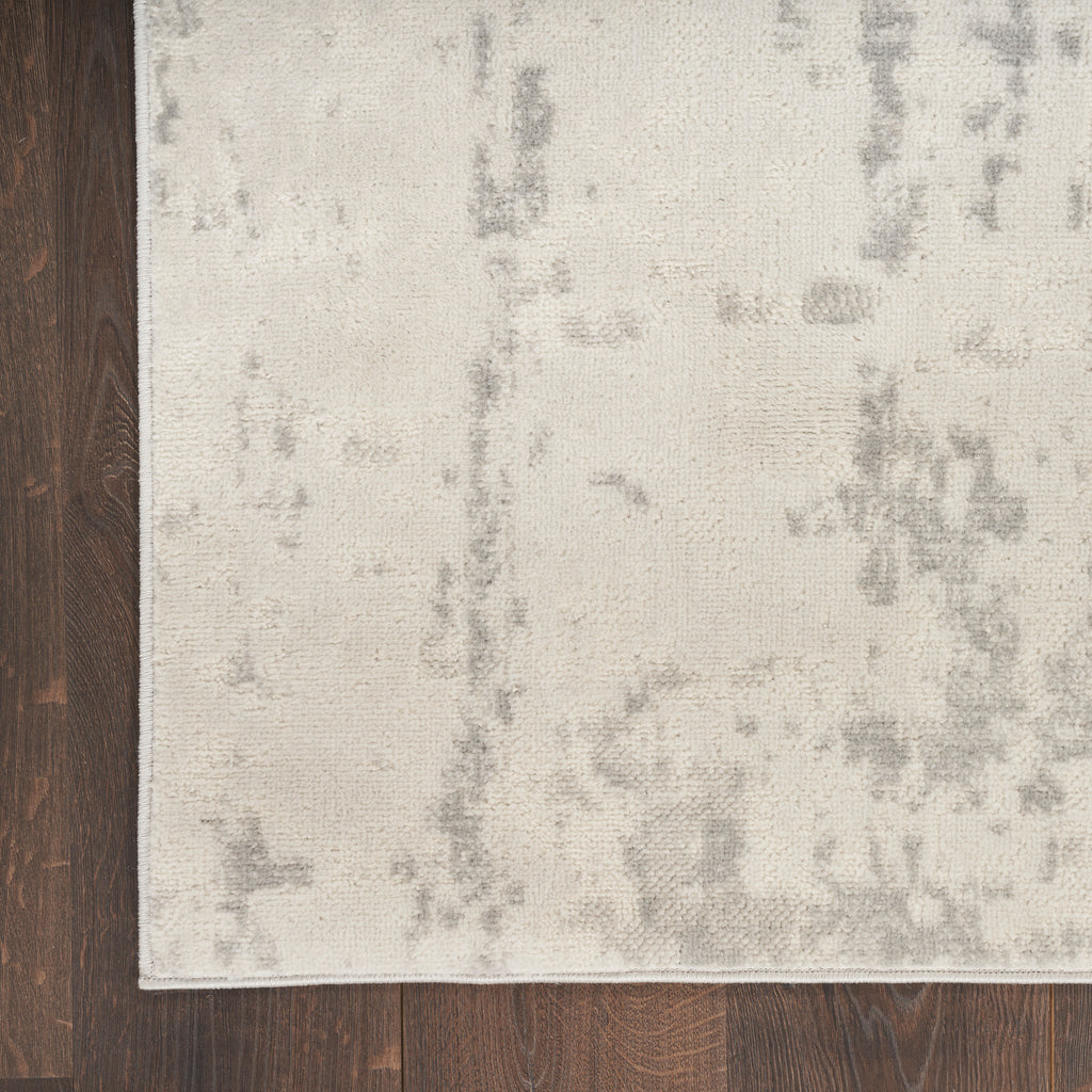 nourison quarry qua01 cream grey rug