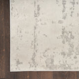 nourison quarry qua01 cream grey rug