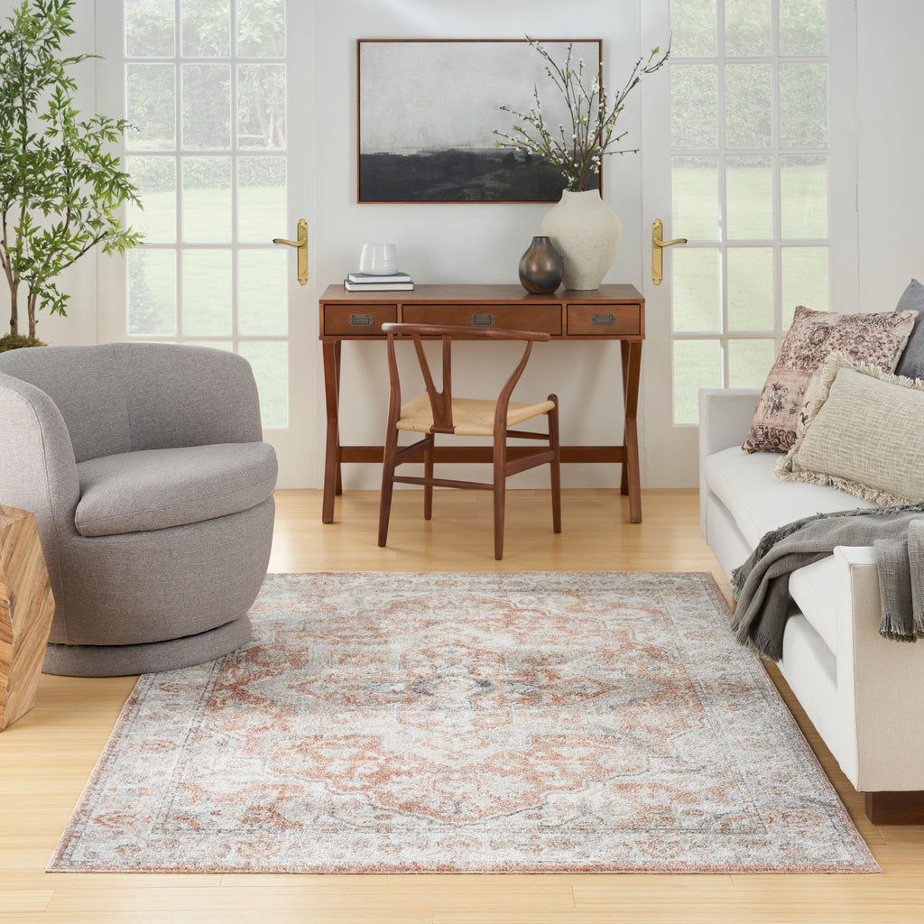 nourison astra machine washable asw12 gold multicolor rug