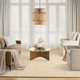 nourison pure framework fra01 sand rug