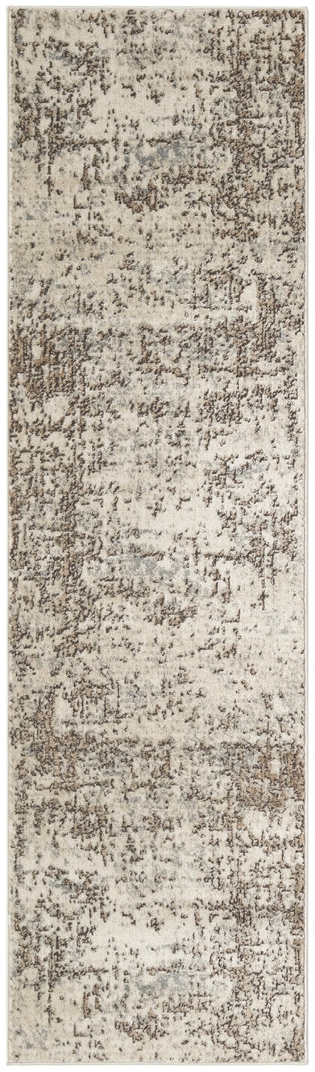 nourison quarry qua17 ivory beige rug