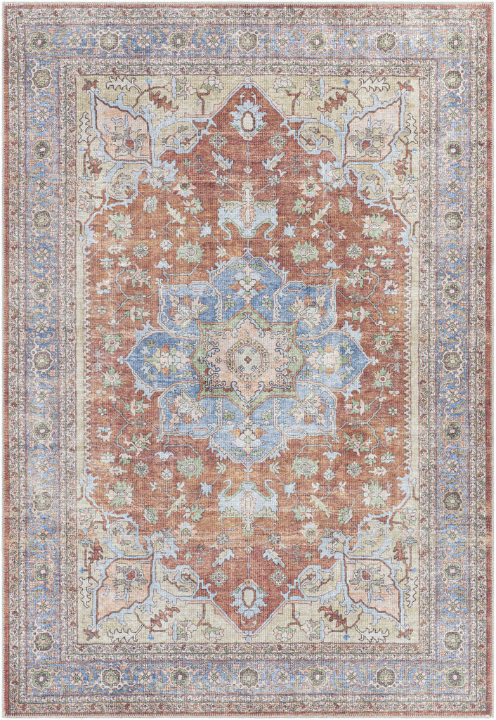 Hauteloom Bagamanoc BAGAM Denim Machine Made Polyester Rug