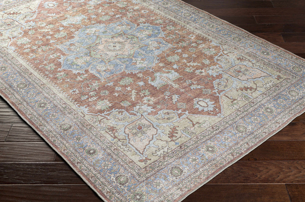 Hauteloom Bagamanoc BAGAM Denim Machine Made Polyester Rug