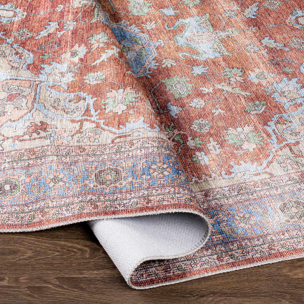 Hauteloom Bagamanoc BAGAM Denim Machine Made Polyester Rug