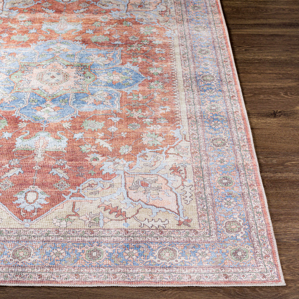 Hauteloom Bagamanoc BAGAM Denim Machine Made Polyester Rug