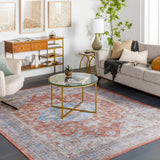Hauteloom Bagamanoc BAGAM Denim Machine Made Polyester Rug