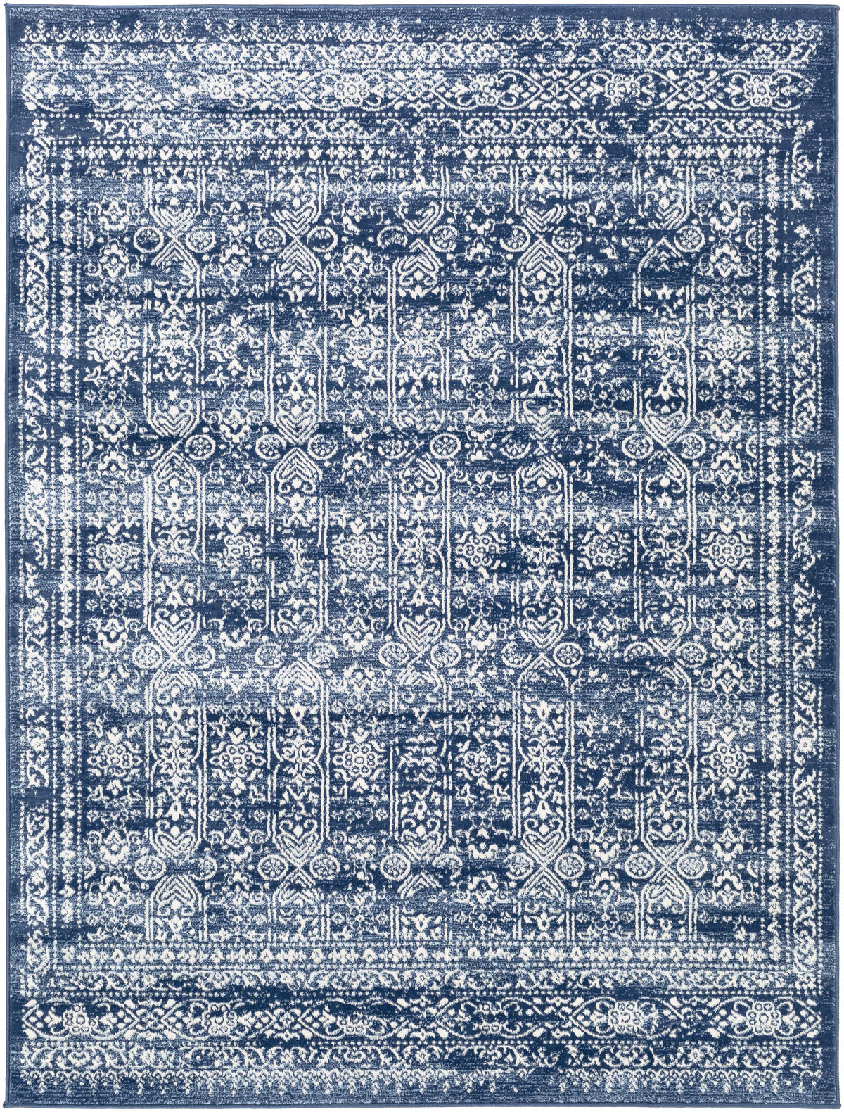 Hauteloom Baldivis BALDI White Machine Made Polypropylene Rug