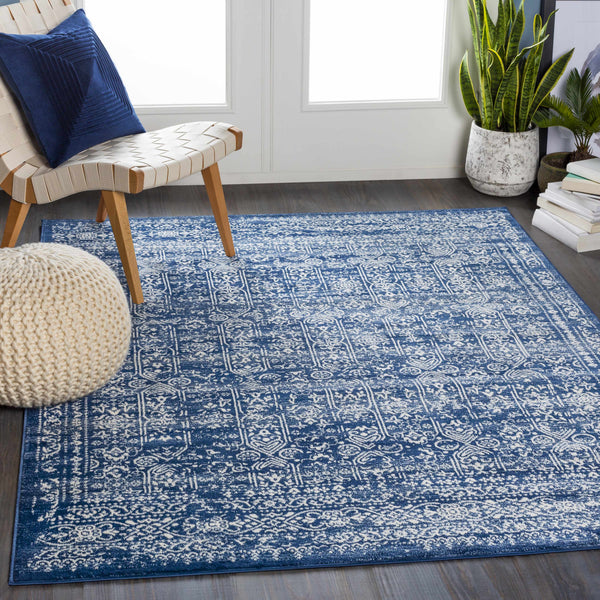Hauteloom Baldivis BALDI White Machine Made Polypropylene Rug