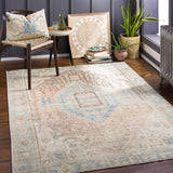 Hauteloom Baloy BALO Denim Machine Made Polyester Rug