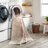 Hauteloom Baloy BALO Denim Machine Made Polyester Rug