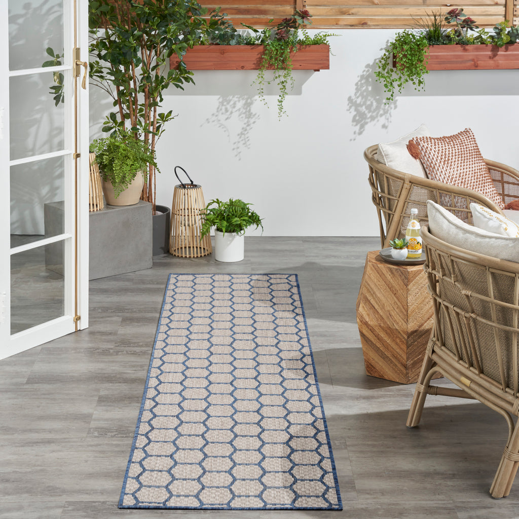 nourison twist reversible tws01 blue rug
