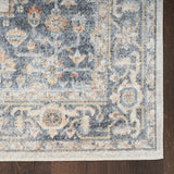 nourison astra machine washable asw11 grey gold rug