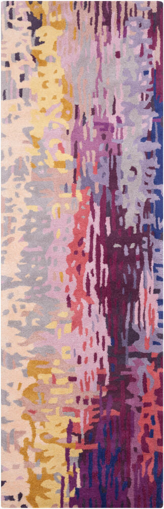 surya rug co banshee ban3344 mauve rug