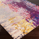 surya rug co banshee ban3344 mauve rug
