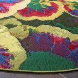 safavieh clearance barbados bar556z black green rug