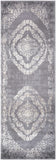 Hauteloom Battleview BAT Charcoal Machine Made Polypropylene Rug