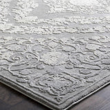 Hauteloom Battleview BAT Charcoal Machine Made Polypropylene Rug